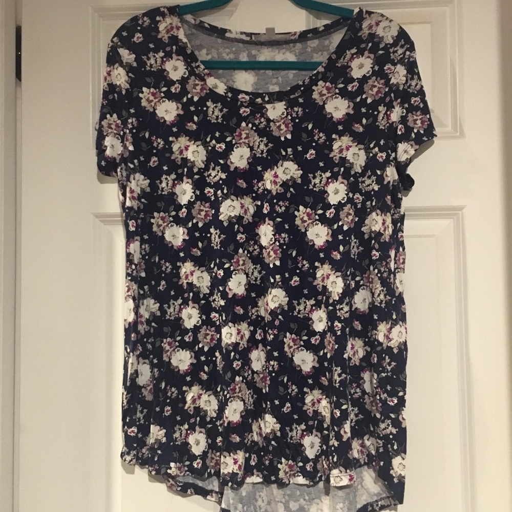 Large floral top